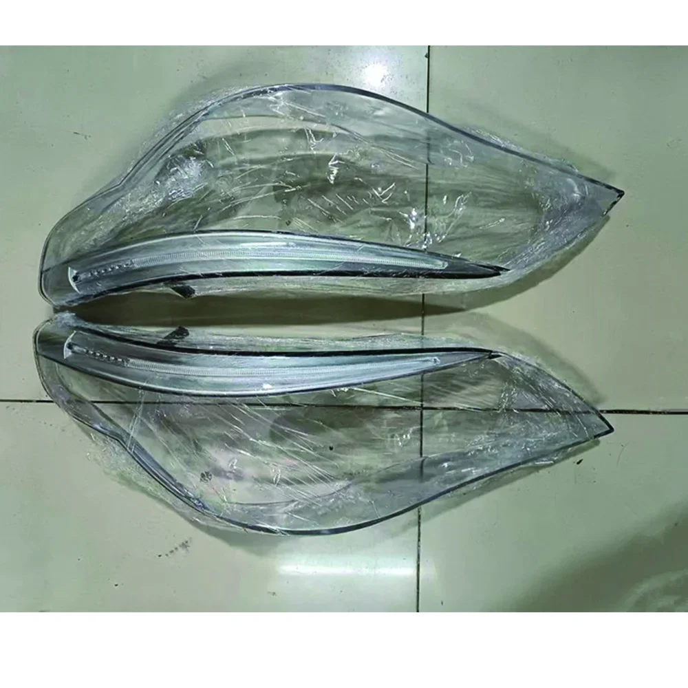 

Old style Headlight Lens For BMW 5 Series E60 E61 525i 530i Headlight Lens Cover Shell Housing 2004-2010 with Lamp eyebrows