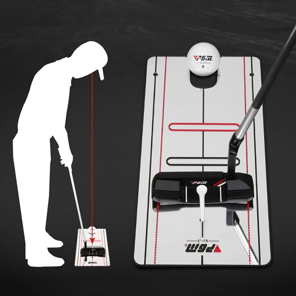 Golf Putting Practice Mirror Putting Mirror Alignment Training Aid Swing Trainer Eye Line strumenti da Golf consigliati per i principianti