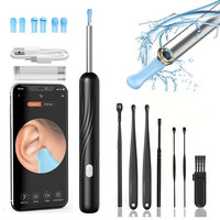 8MP Ear Wax Removal with Camera Ear Cleaner have 6 led Lights Ear Wax Clean Tool with Ear Cleaning Kit for IOS Andriod Ear Clean