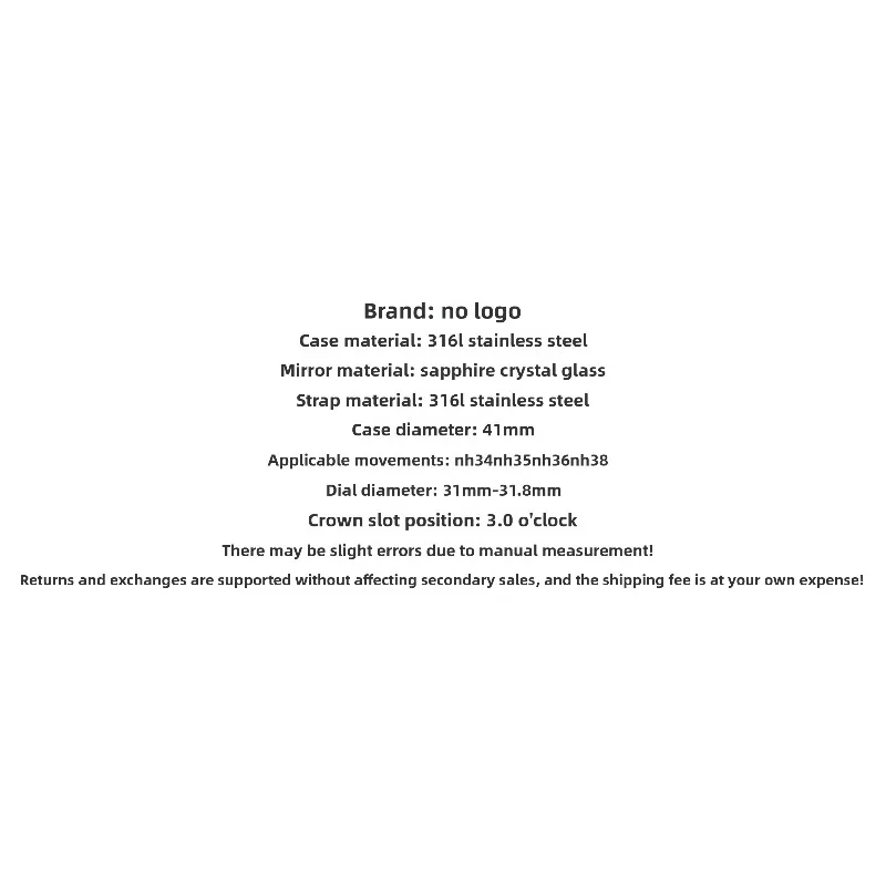 حافظة ساعة رجالية موديل NH35 من خشب البلوط المعدل 100 متر مقاومة للماء 316 حزام من الفولاذ المقاوم للصدأ زجاج الياقوت #6