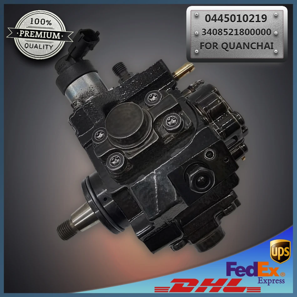 

0445010219 3408521800000 High-Quality Diesel Common Rail Fuel Injection Pump for QUANCHAI 4D22E 2.5 Engine