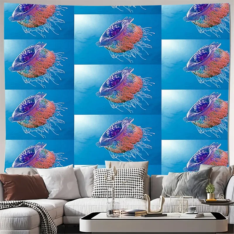 

unframed Ocean Wave Tapestry Sea Turtle Wall Hanging Coastal Decor Beach Theme Room Decor Nautical Wall Art Tranquil Ocean Vibes