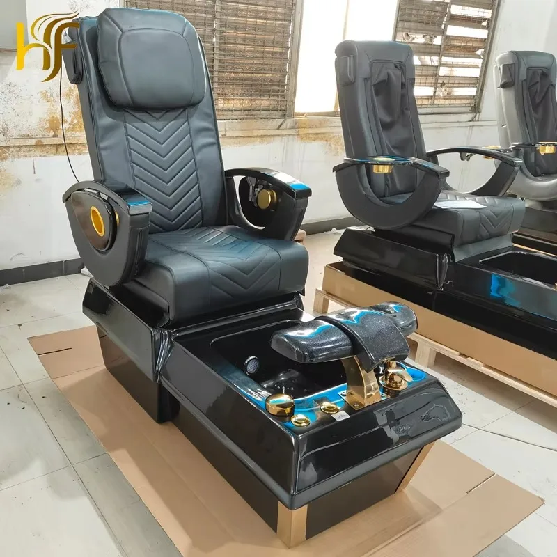 Luxury Modern Foot Spa Pedicure Chair Custom Luxury Foot Spa Massage Pedicure Chair With Magnetic Jet System