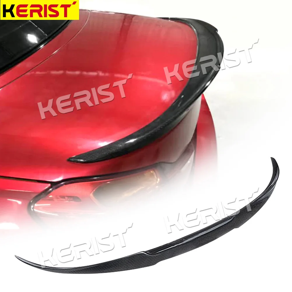 

Carbon Fiber Rear Trunk wing Spoiler For BMW F33 M4 Convertible 2014-up