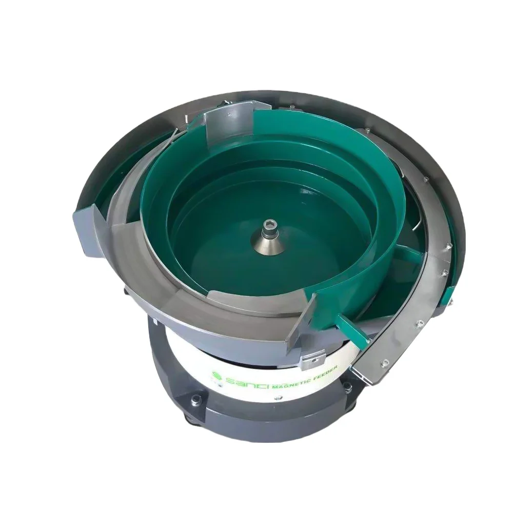 High Performance Automatic Small Customized Vibratory Bowl Feeder With Control Speed For Cap Machine