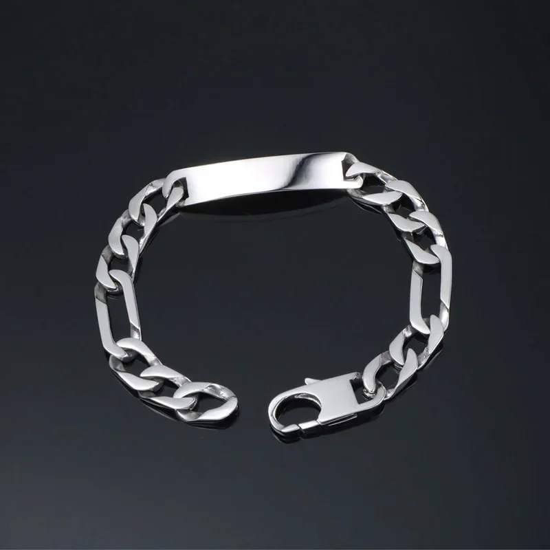 Fashion popular hipster punk bracelet jewelry chain Titanium steel bracelet jewelry men accessories