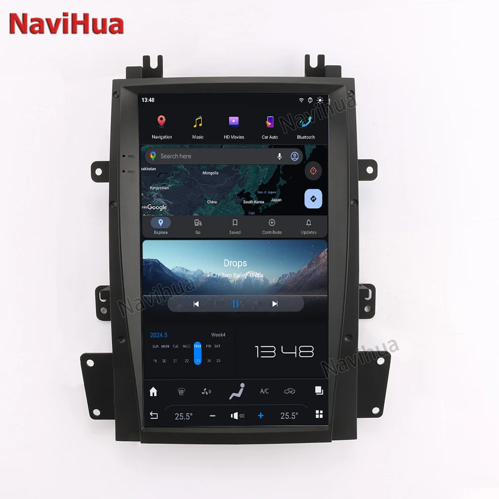 

Android 13 For Cadillac Escalade 2007-2014 Car Radio Qualcomm Processor Carplay Stereo Multimedia Player Navigation 4G WIFI