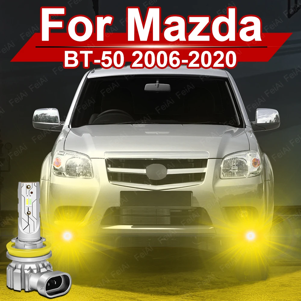 

Для Mazda BT-50 BT50 Противотуманные фары двухцветные светодиодные передние противотуманные фары 2006-2020 2019 2018 2017 2016 2015 2014 2013 2012 2011 2010 2009