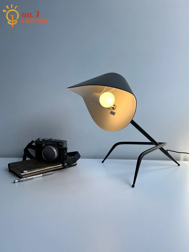 designer industrial dawn aranha desk lamp led table lamp luz de mesa ajustavel quarto cabeceira escritorio leitura estudo cafe e14 01