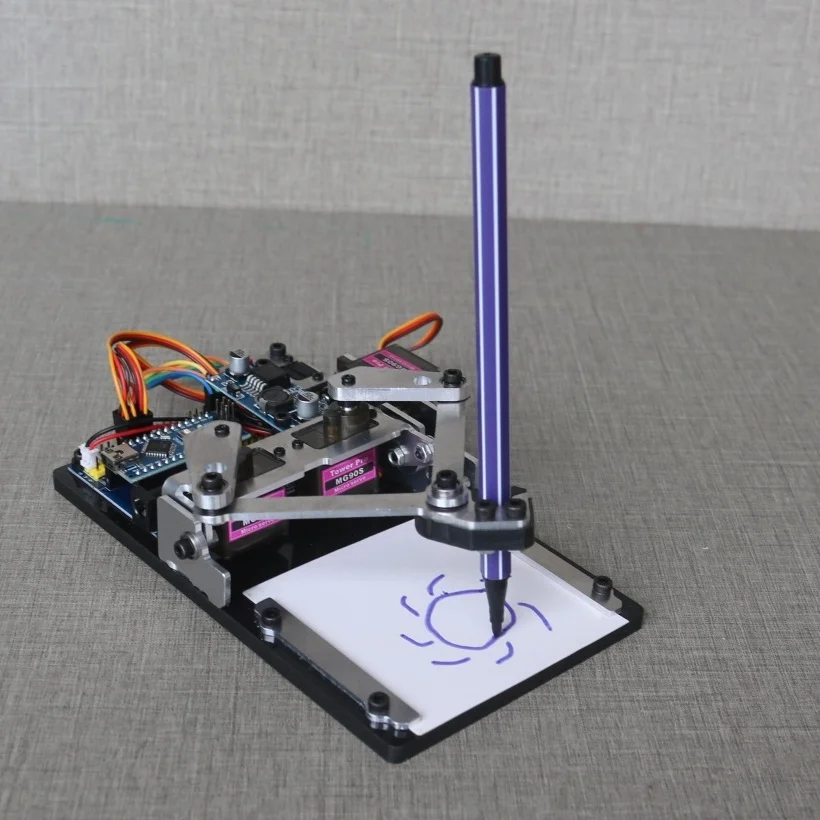 Bluetooth artboard manipulator, maker DIY student programming learning kit, drawing machine, drawing machine