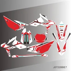Full Graphics Decals Stickers Motorcycle Background for BETA RR 250 300 350 390 430 480 2013 2014 2015 2016 2017 J0722BBE