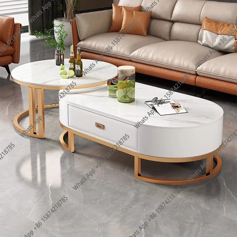 X3 D Service Writing Coffee Table Unique Minimalist Standing Space Saving Side Table Events Aesthetic Mesa Auxiliar Salon Furnit