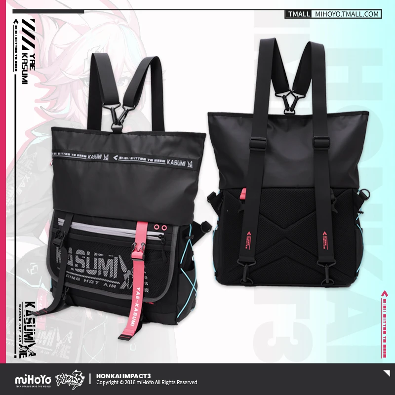 

Honkai Impact 3rd Official Merch miHoYo Original Yae Sakura YXNZ Theme Shoulder Crossover Multi purpose Bag