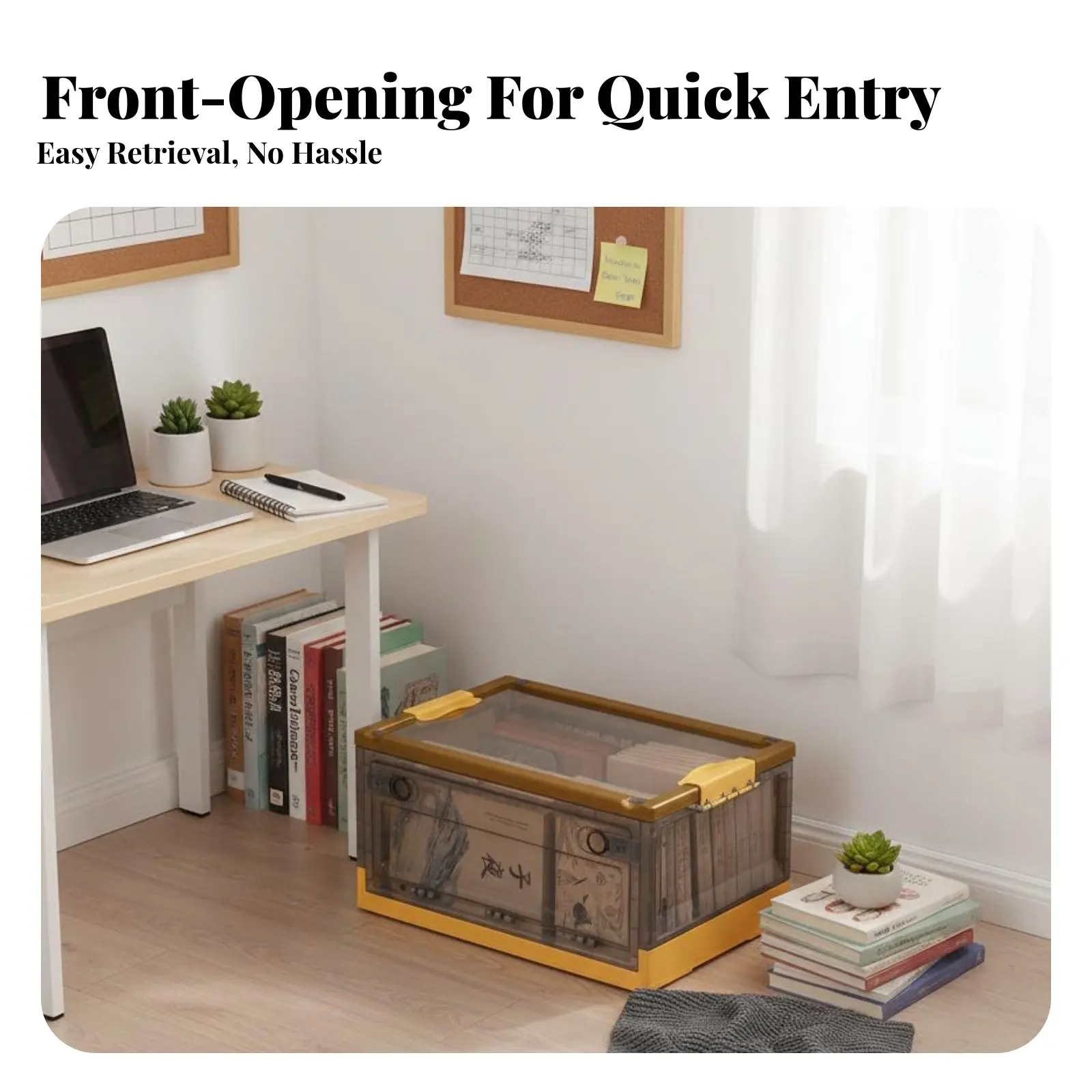 Foldable Book Crate…