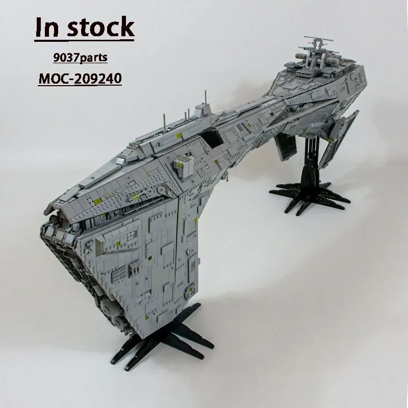 

MOC-209240 Новая модель строительного блока Imperial Nebulon • 9037 PartsMOC, креативные строительные блоки для мальчиков, детские строительные блоки, игрушки, подарки