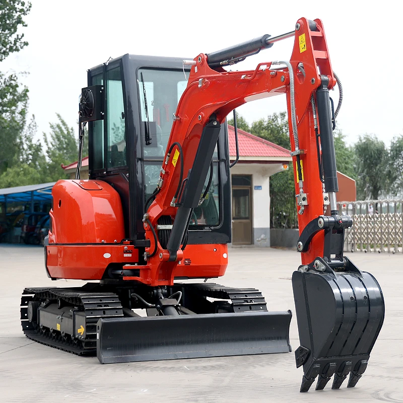 Mini Digger Excavator Construction Equipment 3.5 Ton Chinese Mini Excavator China Mini Excavator 2 Ton 3 Ton For Construction Wi