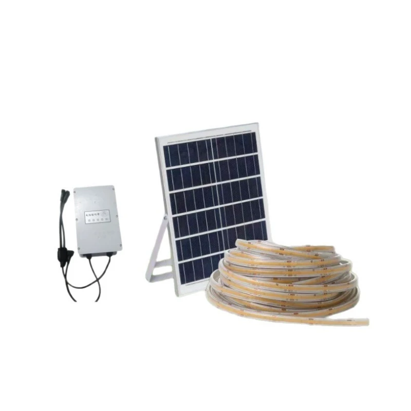 

New COB solar light with balcony LED line light strip villa courtyard outdoor waterproof garden ambient