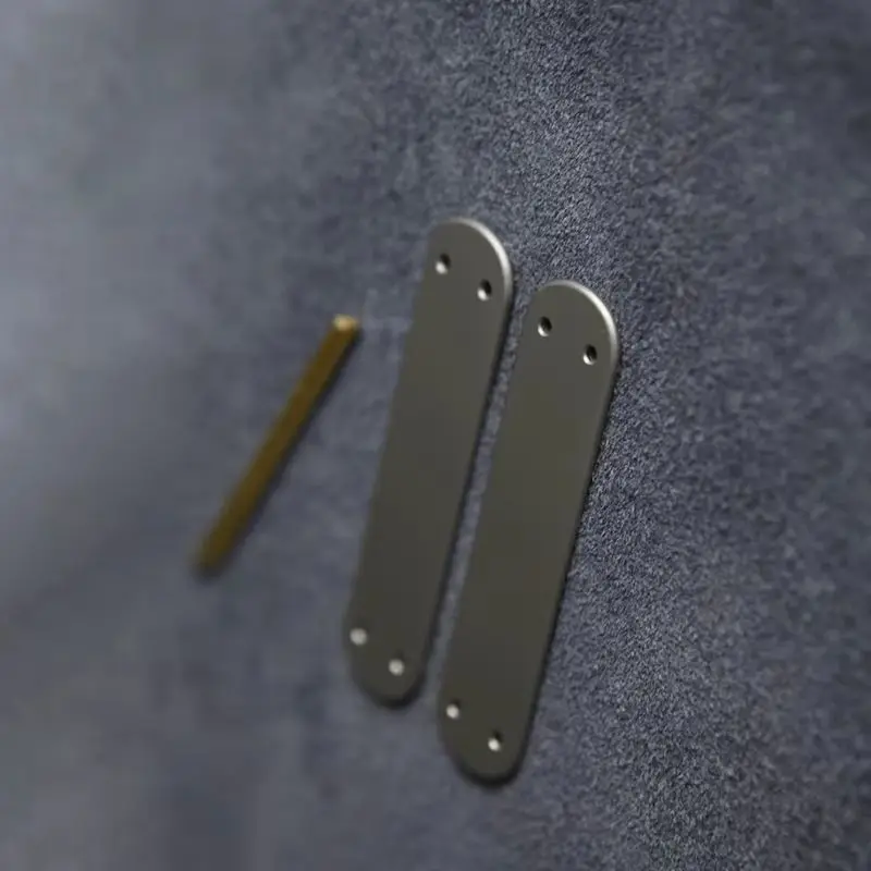 Rivet Fixed Version Titanium Alloy Grip Handle Scales For 58MM Victorinox Swiss Army Knives DIY Making Accessories Parts