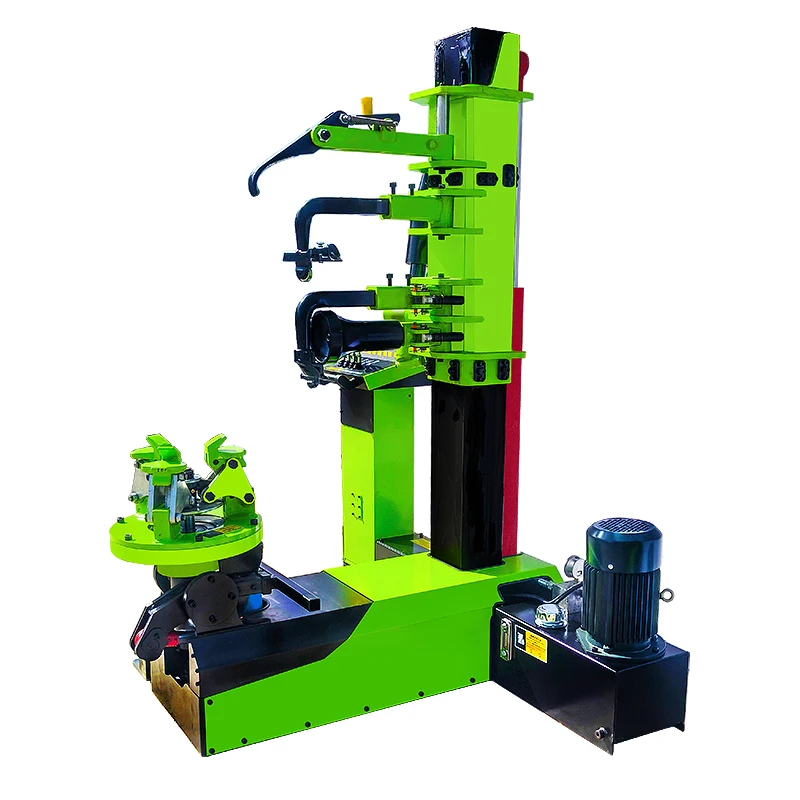 

3KW Hydraulic Vertical Tire stripping Press changer Wheel Changer Machine for Tubeless and tubed tires