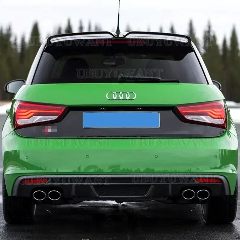 UBUYUWANT For Audi A1 R18 2010-2014 high quality Carbon Fiber rear boot Wing Spoiler Rear Roof Spoiler Wing Trunk Lip Boot Cover