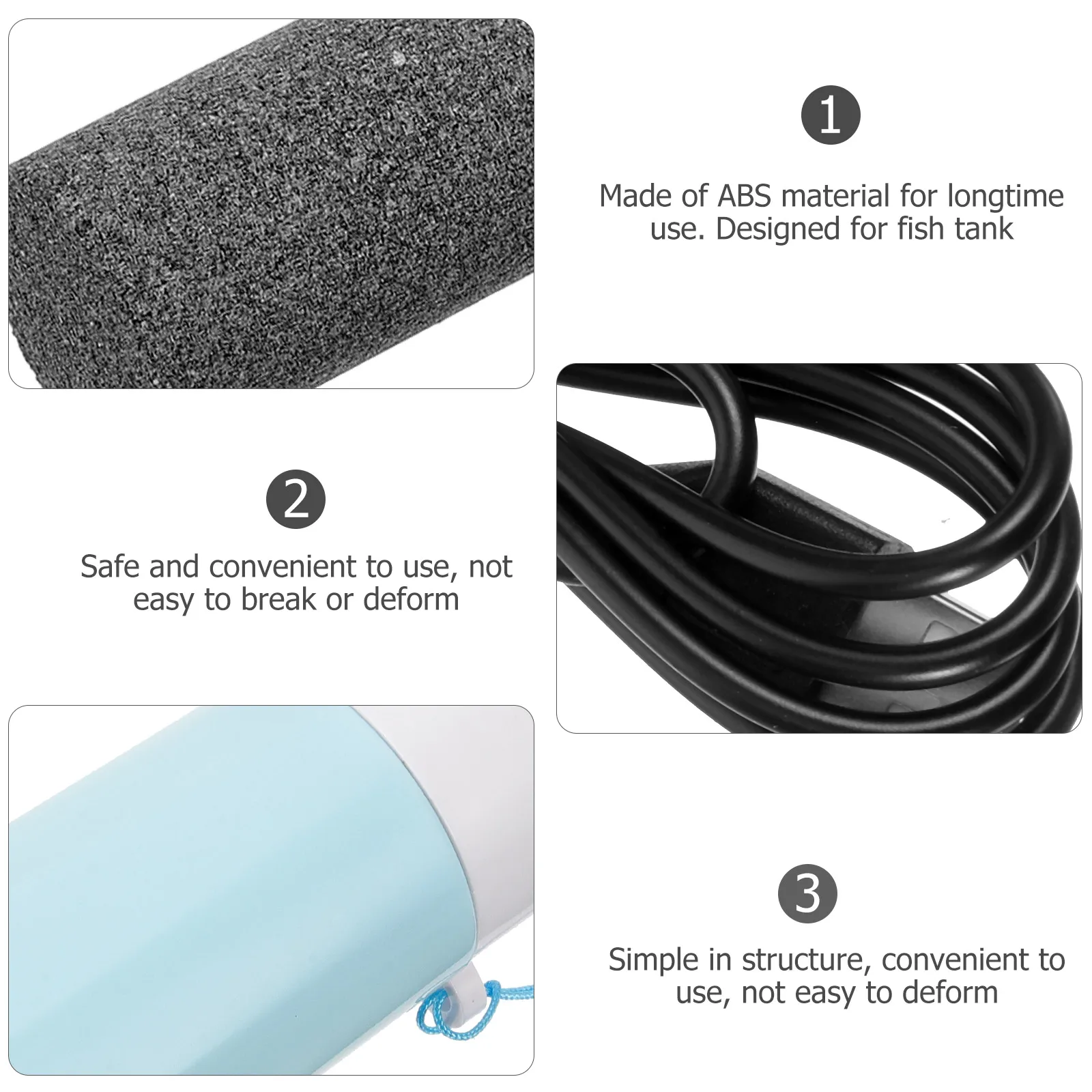 

Portable Aerobic Pump Usb Air Mini Aquarium Fish Tank for Oxygen Diffuser Small Water