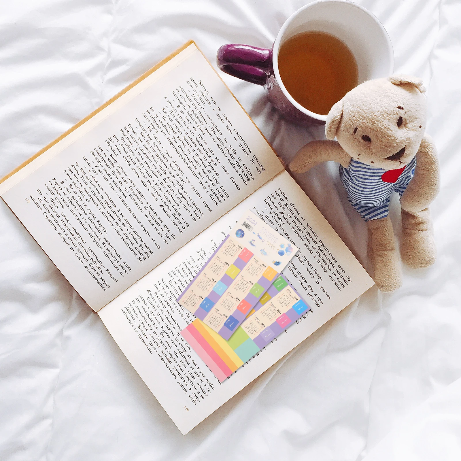 

9Packs Calendar Stickers 2023 Schedule Monthly Planner Bookmarks DIY Index Sticker Tabs Calendar Stickers Book Tabs