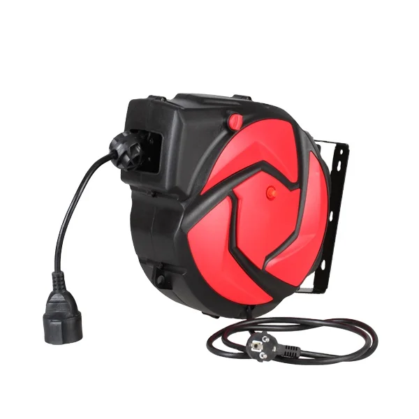 2022 New Extension Cord Supply Auto Retractable 14+1m Cable Reel