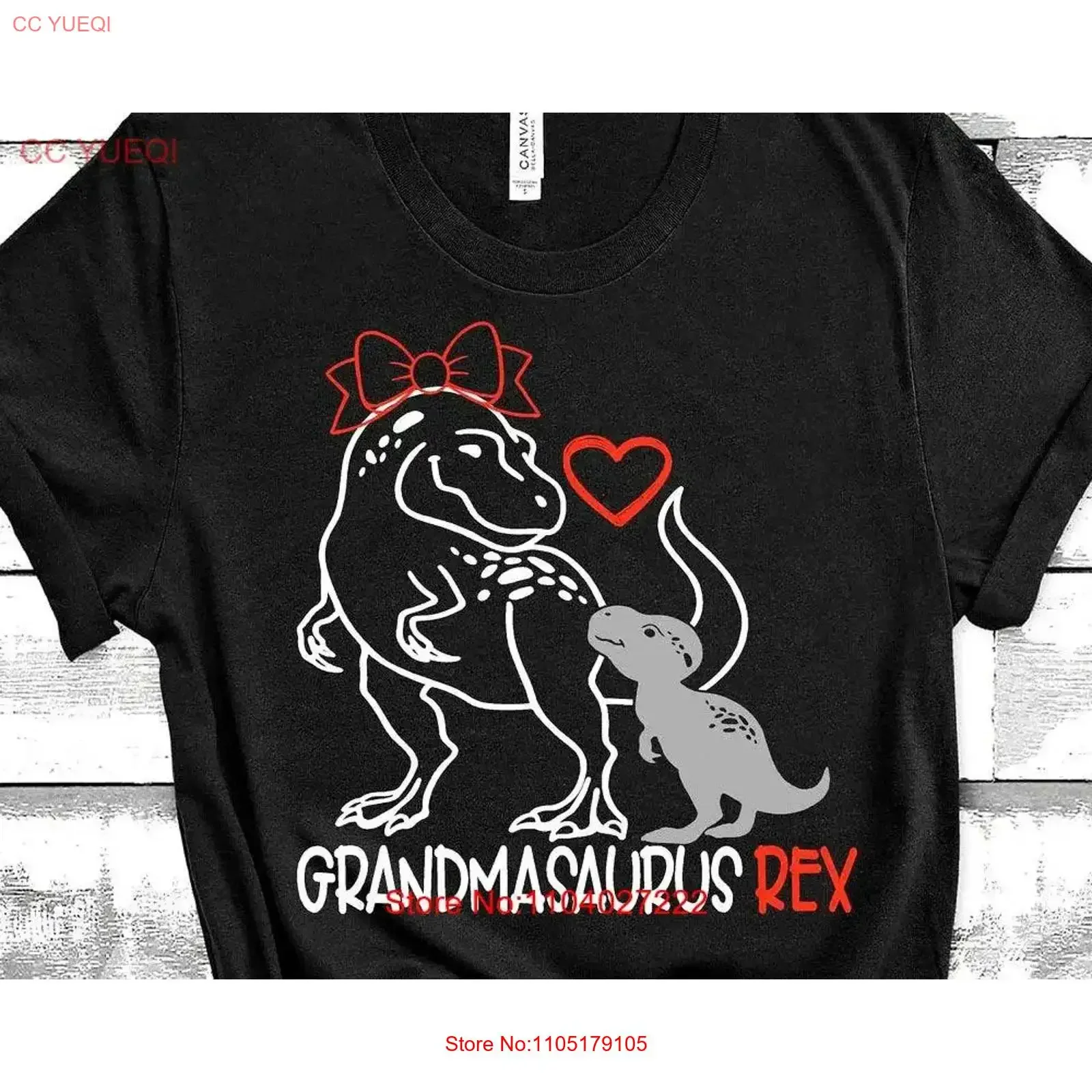 Grandma T Shirt Cute Grammy Grandmasaurus Rex Dinosaur Grandmother Funny Granny s Life Top New vintage Washed Unisex Stylish