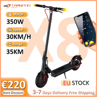 X8 Electric Scooter 350W 36V 10Ah 30KM/H Max Speed 35KM Range City Commuter Electric Kick Scooter Folding Escooter for Adults