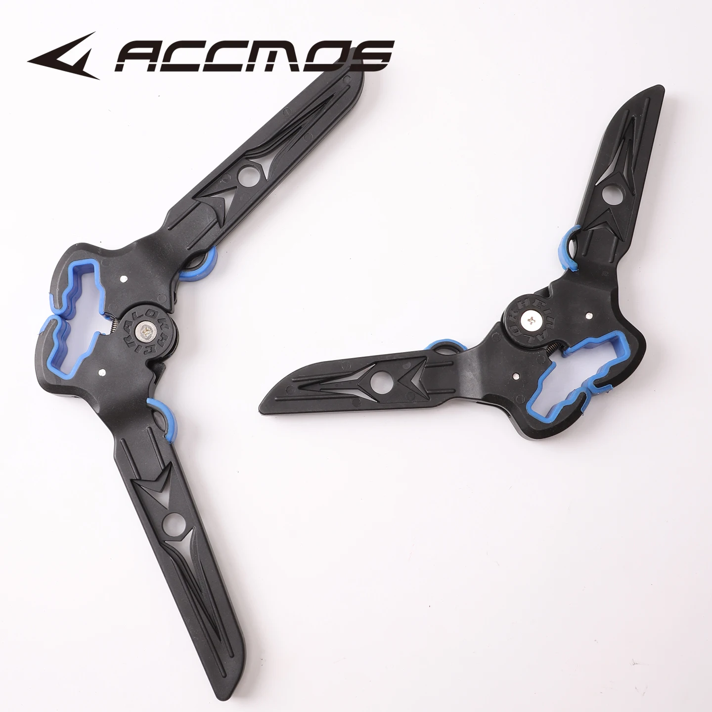 2 ขนาดยิงธนู Compound Bow ผู้ถือแร็คที่ถอดออกได้เป้าหมายยิง Recurve Bow Stand Arrow Kicks Stand Holder