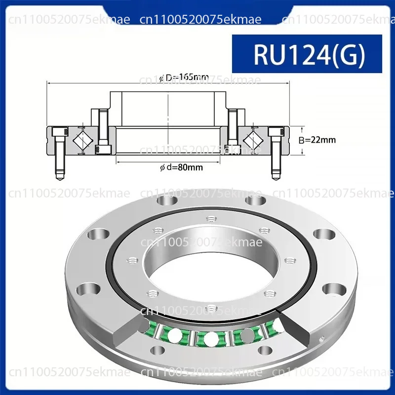 Rotary support crossed roller bearing RU42/66/85/124 G/124X/148G/X/UUCC0/P5/P4
