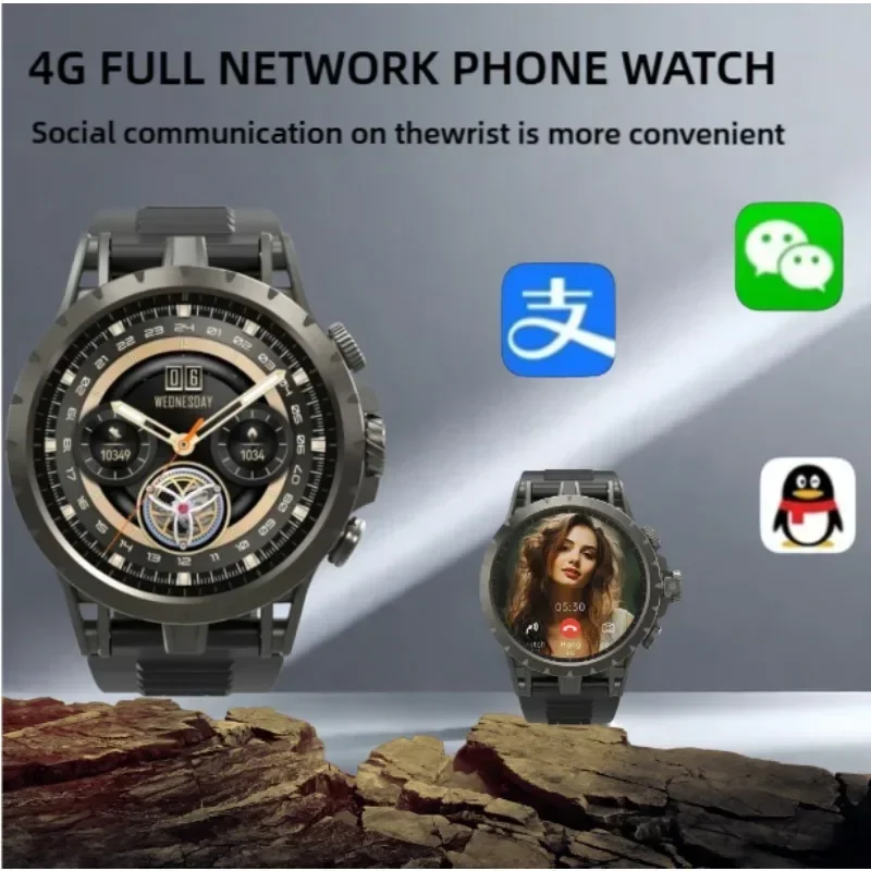 

Смарт-часы 4G «молed Android Full Q85With1.43 Netcom 466*466, экран GPS, WIFI, видеозвонок, 5, разрешение, мегапиксельное меню