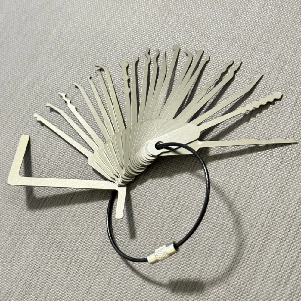 22 in 1 Universal Lock Key Set For PadLock Repairing Tools Locksmith Training Tools