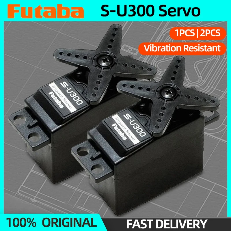 1/2PCS Futaba S-U300 Digital Servo Standard High Precision Gear Support S.Bus2 For FPV RC Control Airplane Helicopter Car Robot