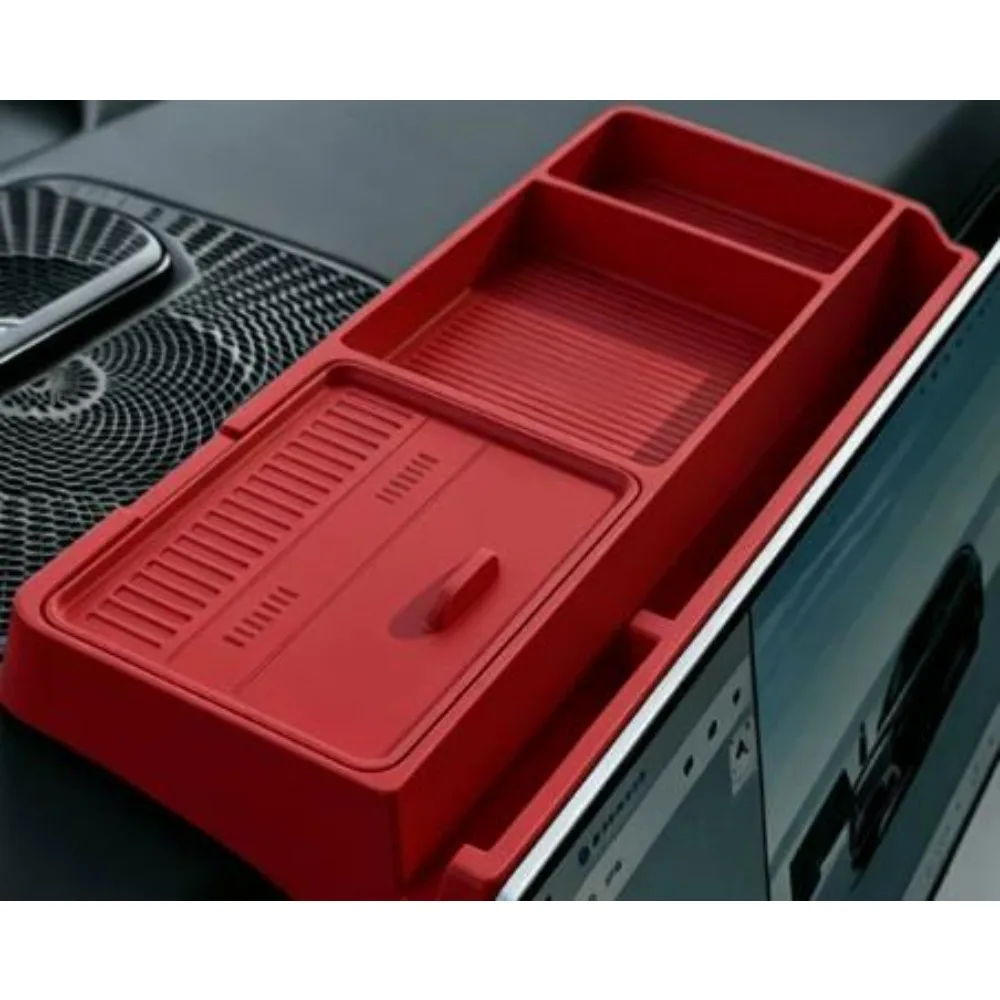 Interior Silicone Accessories for Zeekr 8X Storage Compartment Behind Screen Brand New Brown Black White Red Parts
