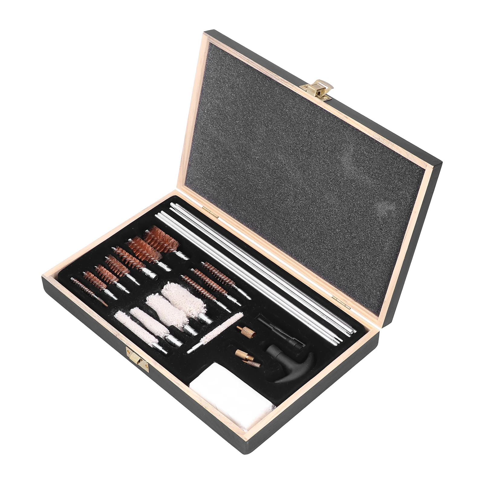 

Gun Cleaning Kit Brush Brushes Steel Wire Clean Metal Brass Iron Copper Stainless Rifle Shot Gun Pistol Aк74 Ar15 M416 Set 28pcs