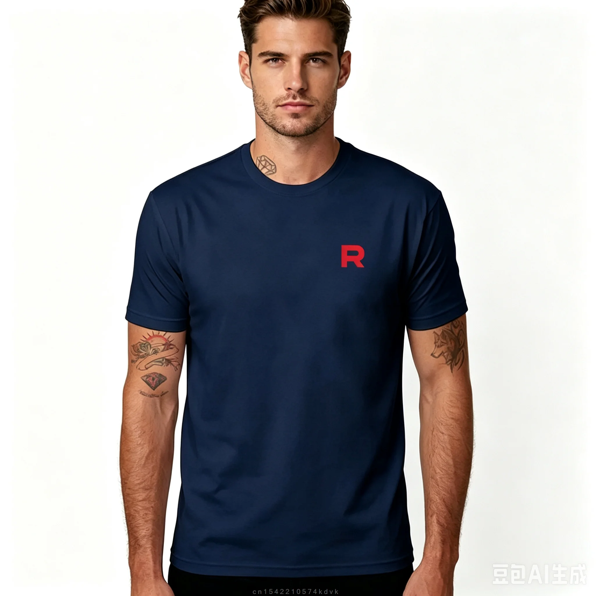 Team Rocket T-Shirt Anime Sports Fans Aesthetic Clothing Blouse Men's T Shirts