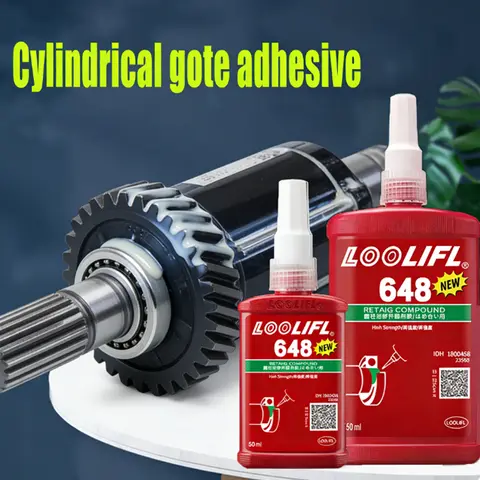 Loctite 648 High Strength Retaining Adhesive Fast Cure Thread Locking Sealing Industrial Adhesive for 50ml & 250ml