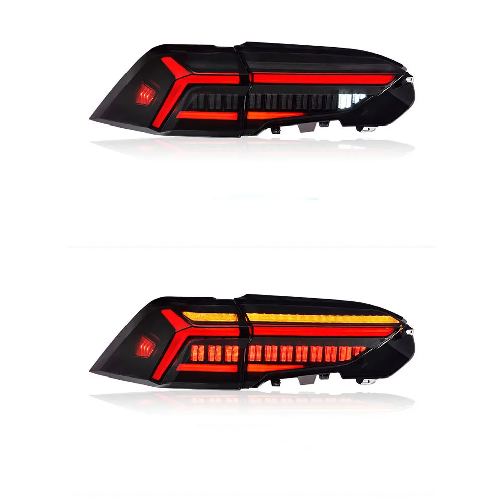 For Toyota RAV4 Rongfang Tail Light Assembly 20-22 Models Modified Dynamic Running LED Running Water Turn Tail Light