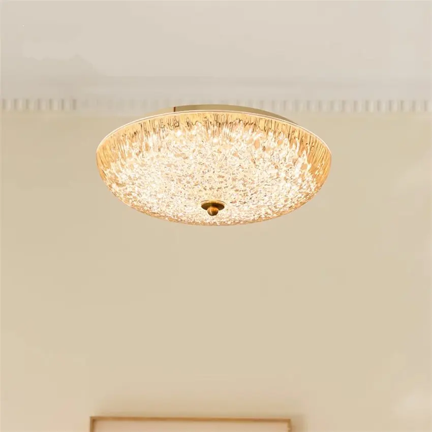 

Modern simple water ripple ceiling lamps ultra-thin light luxury bedroom children's room eye protection Acrylic ceiling lamps