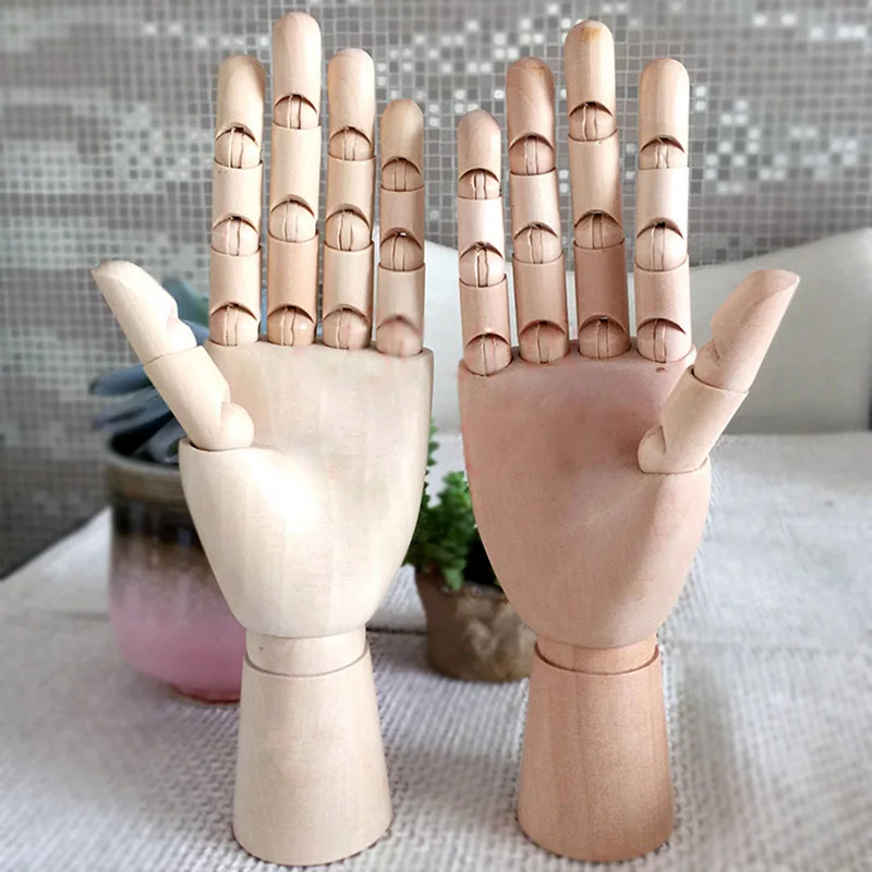 7/8/10/12 Inches Artist Wooden Manikin Mannequin Sketch Sculpting Lay Figure Drawing Model Jointed Doll Wood Limbs Body Toys