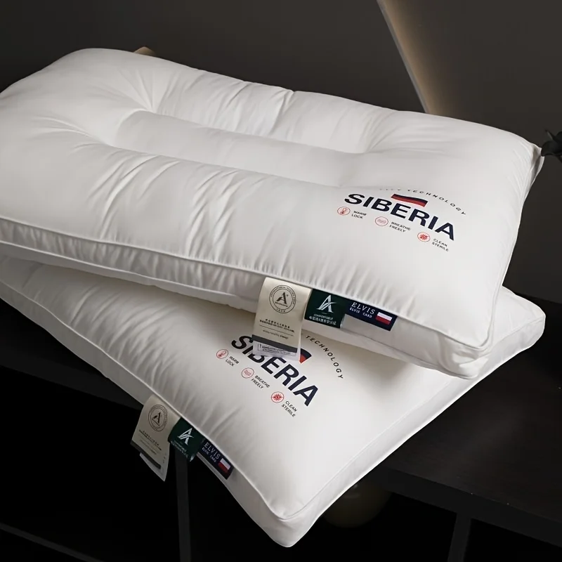 وسائد فندقية مصممة خصيصًا لحماية الرقبة ومساعدة النوم، مناسبة لمختلف أوضاع النوم