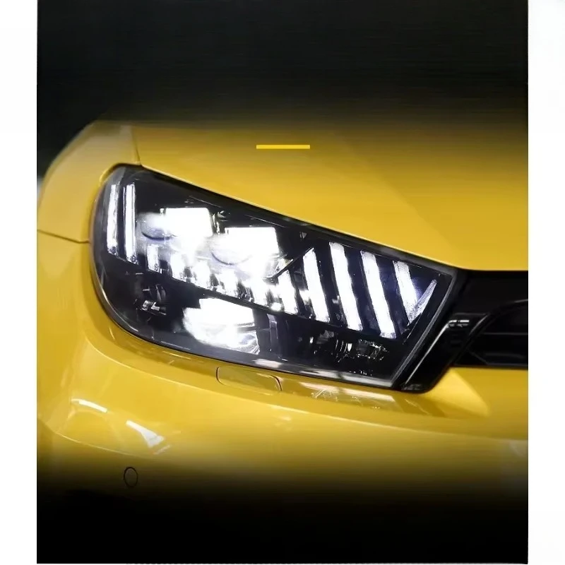 FT Car Lights for VW Scirocco Headlights 2009-2017 RS Style LED Projetor Headlamp Daytime Running Light Automotive Accessories