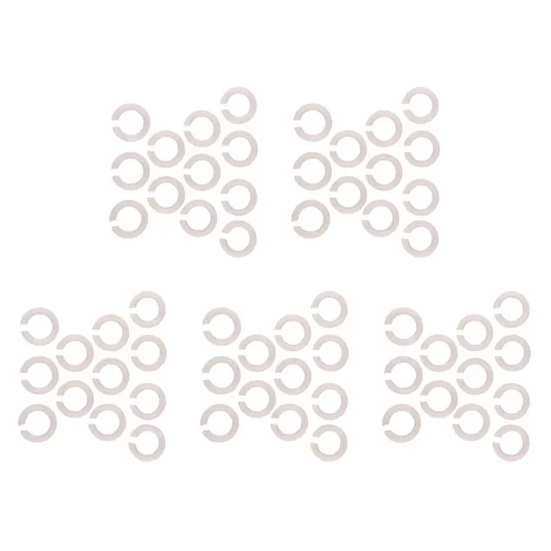 60Pcs Lamp Shade,E27 To E14 Hole Converter,Lampshade Ring Reducer For Fitting Screw Lamp Shades To Cap Lampholders