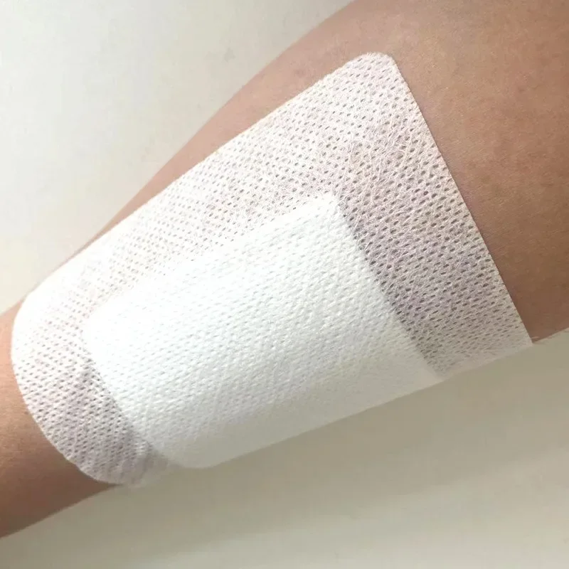 30pcs Pack Breathable Patch, 10X15cm Soft Non-Woven Fabric, Easy to Change Dressing, Wound Dressing Pad