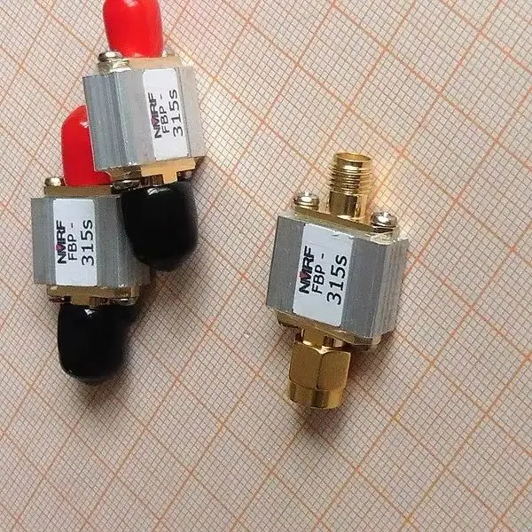 

315MHz remote control high-definition digital picture pass band-pass filter, 1dB bandwidth 3MHz SMA interface