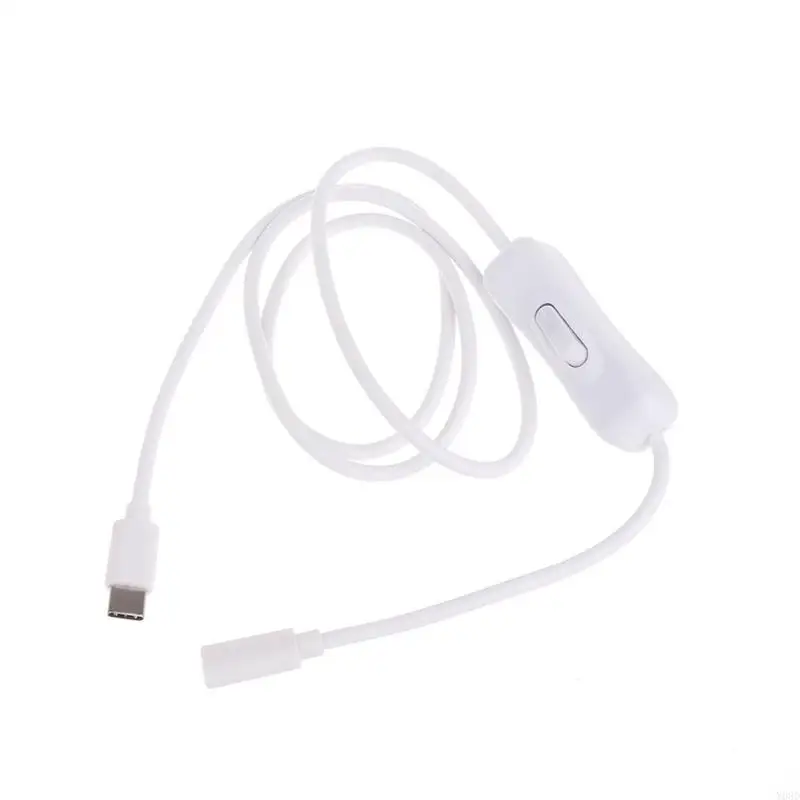 Y08D USB C TO USB C Кабель Тип C Самцовый для типа C Самка с переключателями зарядки синхронизации