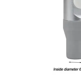 Dental Saliva Ejector Weak Suction Handle Valve Tip Adapter Gray Silicone Cover for Oral Hygiene Dental Clinic Accessory