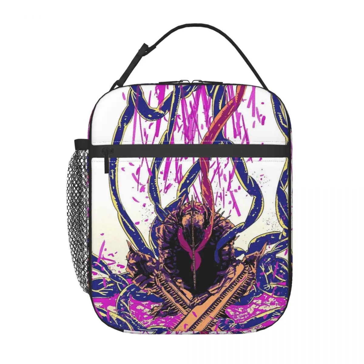 

Custom Chainsawes Man Insulated Lunch Bag for Women Cooler Thermal Food Lunch Box Outdoor Camping Travel Portable Tote Bags