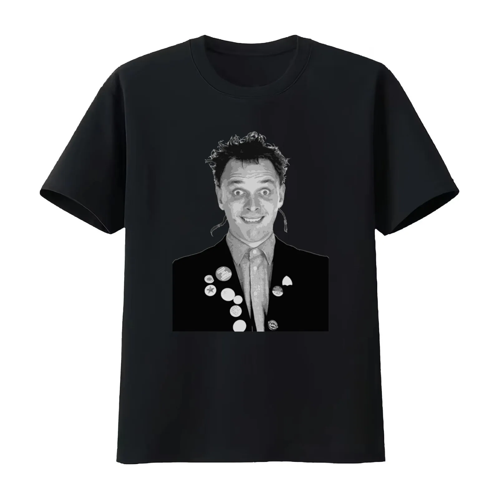 Rick T-Shirt Summer Casual Cotton Tee Oversized Streetwear Tops Vintage Graphic Print Loose Fit Short Sleeve 100% Cotton